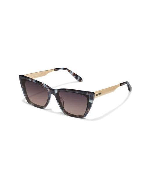 Quay Multicolor Call The Shots Remixed 43Mm Gradient Cat Eye Sunglasses
