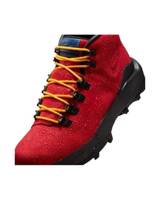 Nike Red Cygnal Sneaker Boot for men