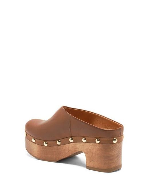 Free People Brown Calli Platform Clog