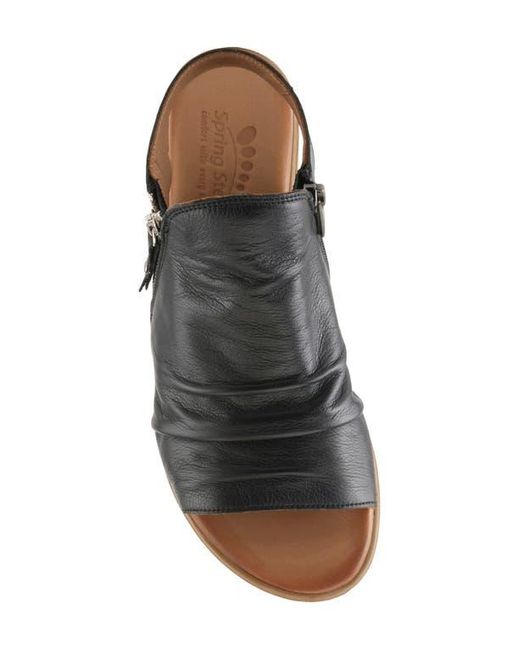 Spring Step Black Jalaya Sandal