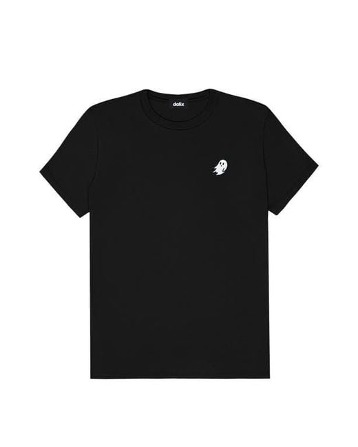 Alix Black Ghost Relaxed Tee