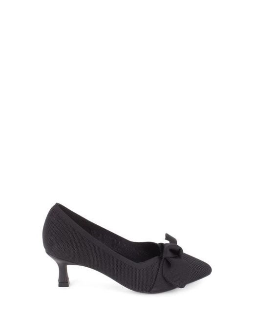 Tahari Black Limoges Pump