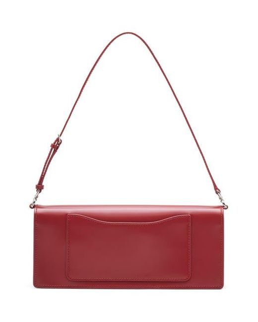 Marc Jacobs Red The Mirror Leather Shoulder Bag