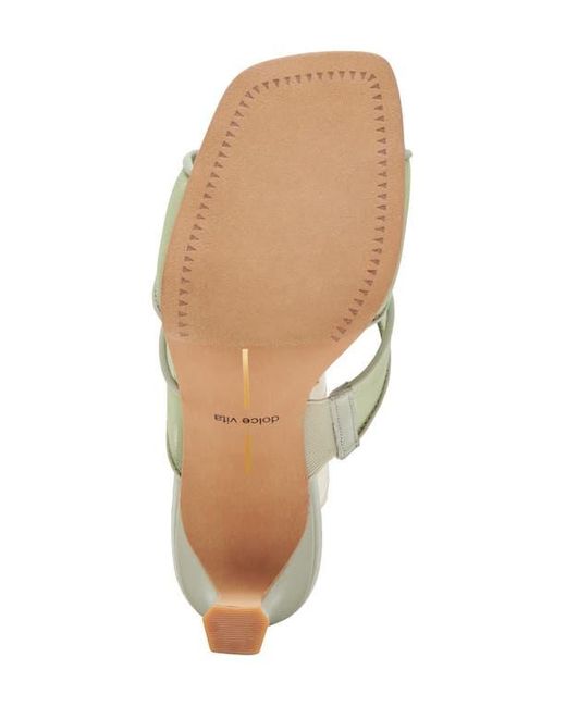 Dolce Vita White Gitel Slide Sandal