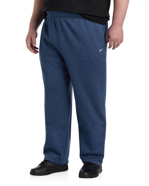 Reebok Blue Big & Tall Performance Athletic-Fit Joggers for men