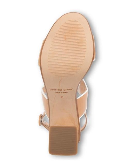 Patricia Green Metallic Palm Beach Piped Sandal