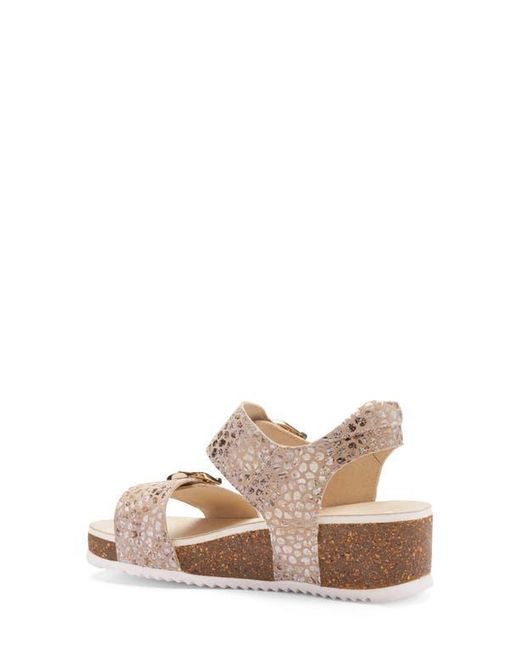 Ara Natural Nova Platform Wedge Sandal
