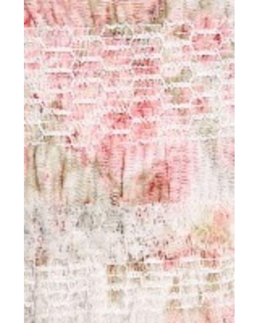 Needle & Thread White Madame Rose Elodie Mini Dress