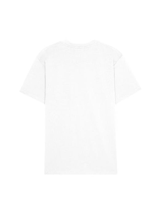 Alix White Alien Heavyweight Soft Tee for men