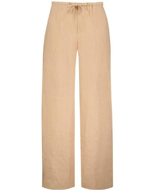 Bishop + Young Natural Positano Drawstring Pant