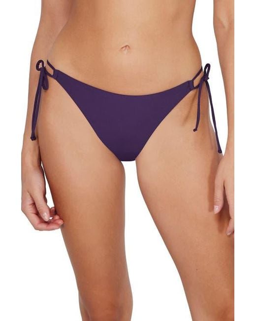 Sunsets Blue Everlee Tie Side Bikini Swim Bottoms