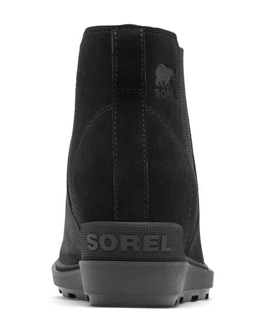 Sorel Black Evie Ii Chelsea Bootie