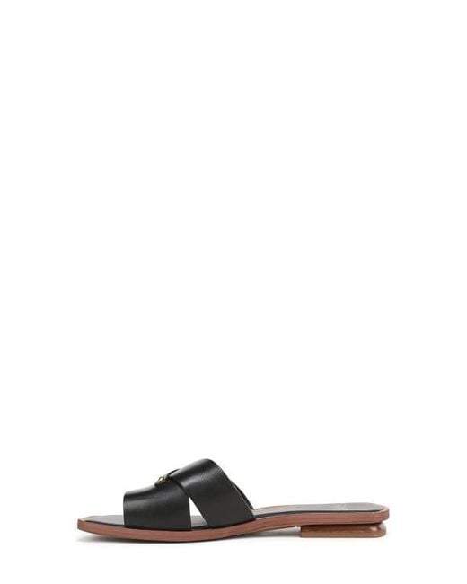 Sarto Black Etta Toe Loop Sandal