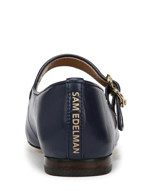 Sam Edelman Blue Michaela Mary Jane Flat