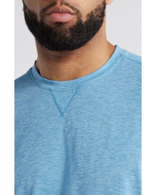 Johnnie-o Blue Course Performance T-Shirt for men