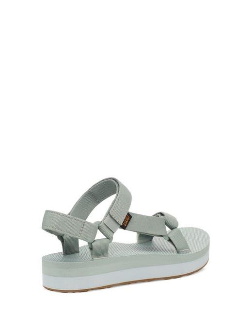Teva White Midform Universal Sandal