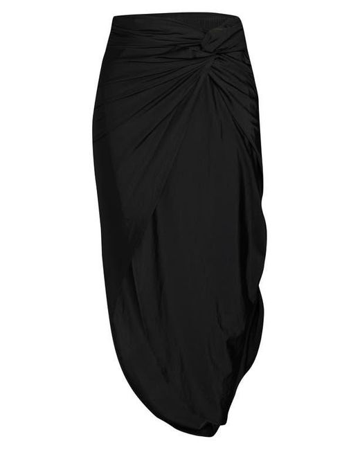 Sunshine 79 Black Solids Convertible Faux Wrap