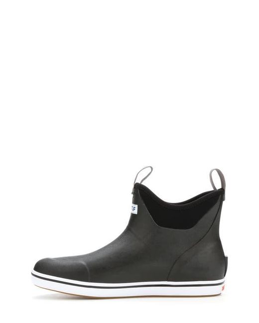 XtraTuf Black 6-Inch Ankle Deck Boot for men