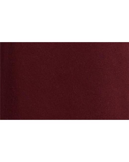 BP. Red Wide Leg Fleece Pants