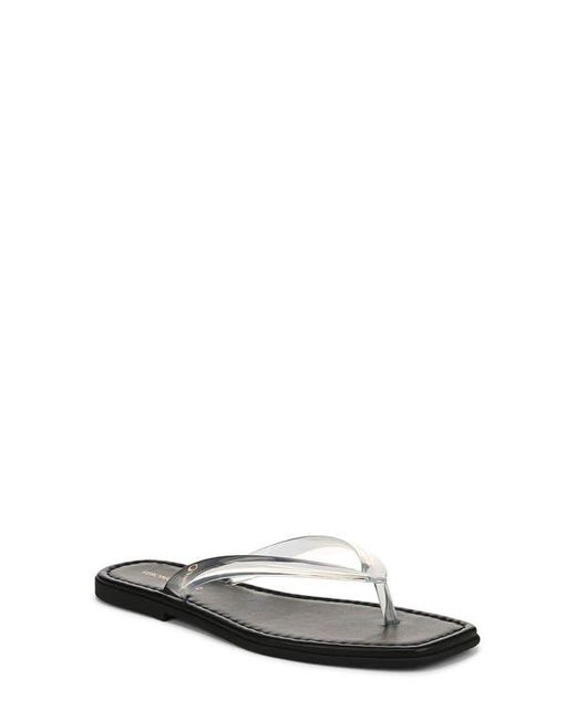 Veronica Beard White Clea Flip Flop