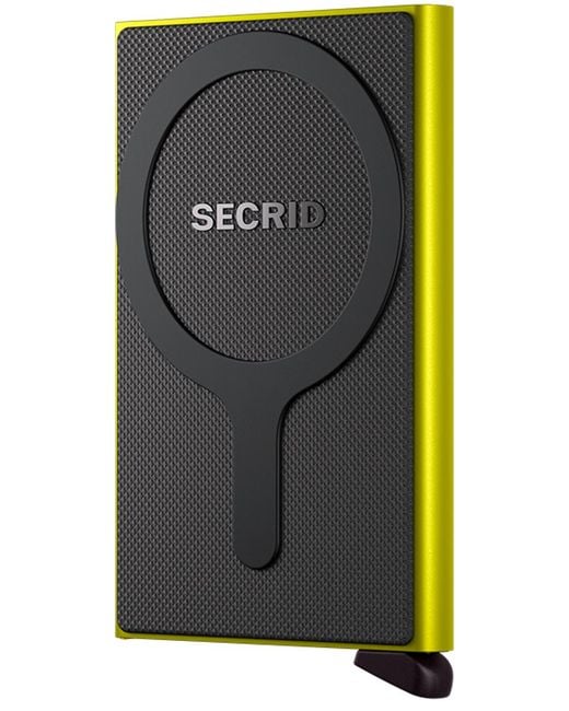 Secrid Black Cardprotector For Magsafe for men