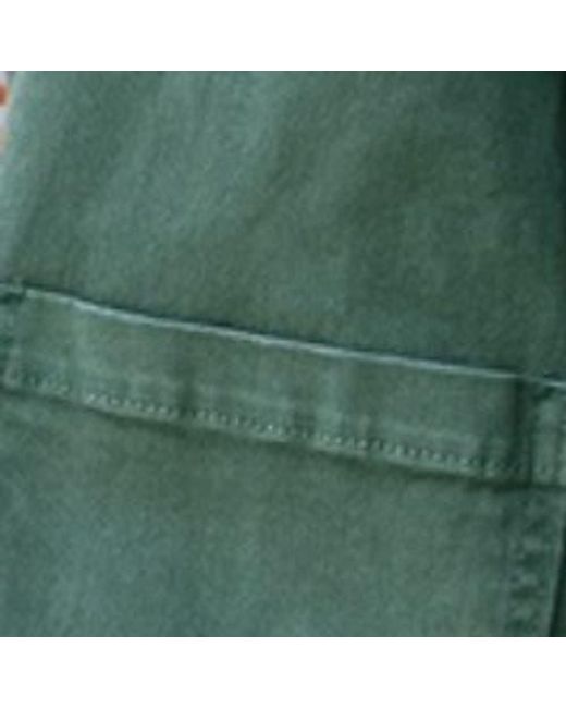 Yumi' Green Canvas Patch Pocket Jacket