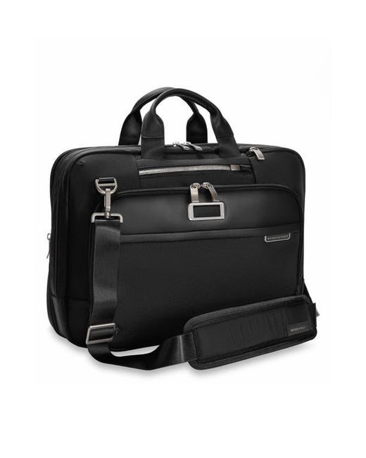 Briggs & Riley Black @Work Medium Expandable Briefcase