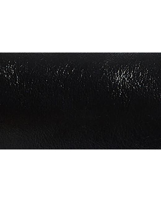 Khaite Black Mini Kye Leather Crossbody Bag