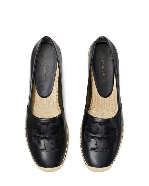 Tory Burch Black Ines Espadrille Flat