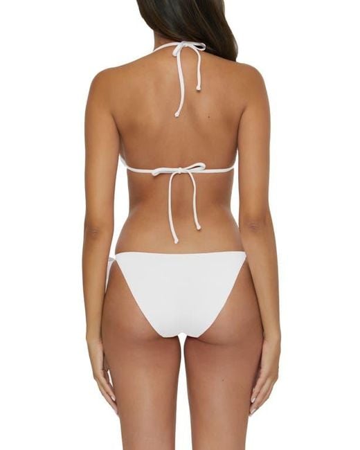 Becca Brown Color Code Triangle Bikini Top
