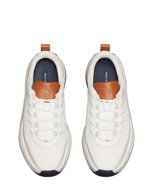 Wolf & Shepherd White Supercrossover Trainer Sneaker for men