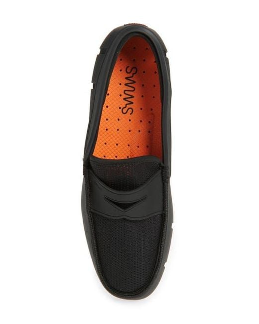 Swims Black Penny Loafer for men