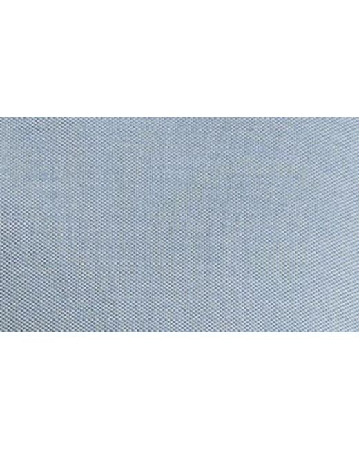 Rhone Blue Effortless Oxford Performance Button-Down Shirt for men
