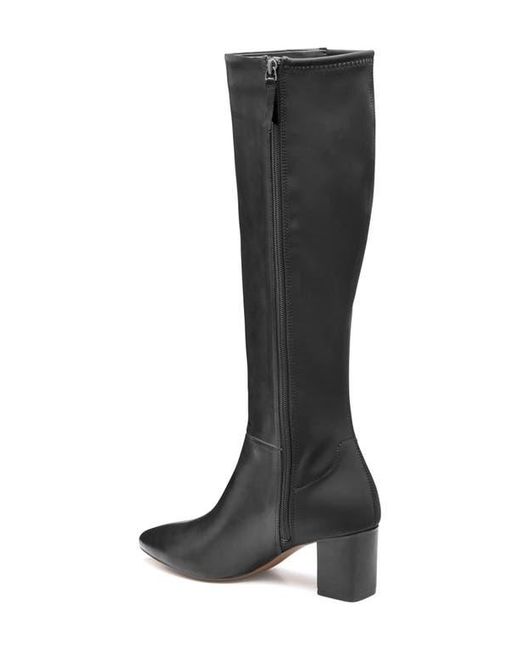 Johnston & Murphy Black Vicki Knee High Boot