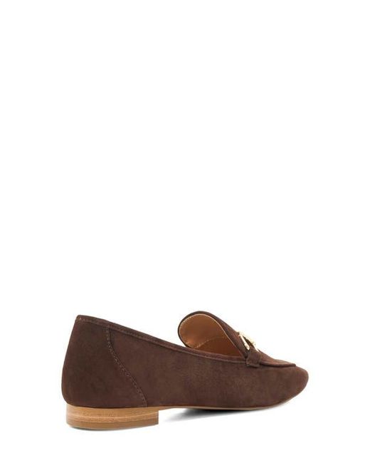 Dune Brown Grained Bit Loafer