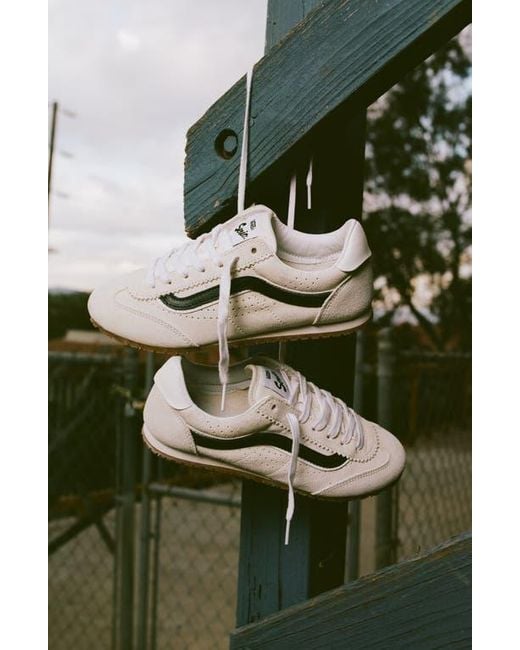 Vans White Super Lowpro Sneaker