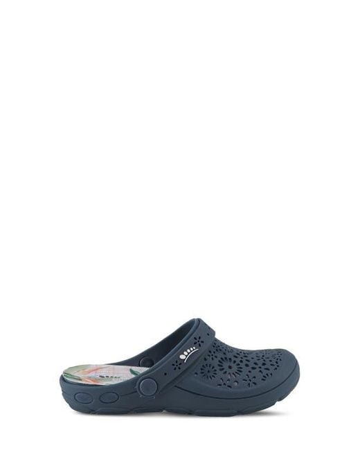 Spring Step Blue Contigo Clog