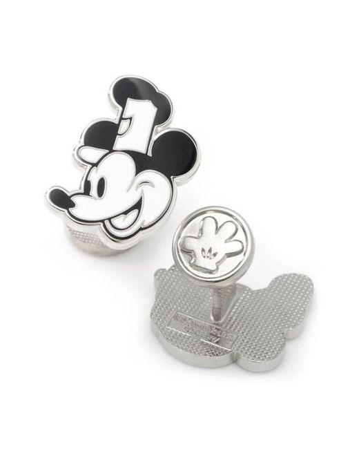 Cufflinks Inc. Metallic X Disney 'Steamboat Willie' Cuff Links for men