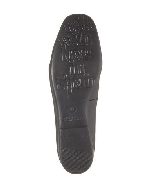 Wonders Multicolor Square Toe Ballet Flat