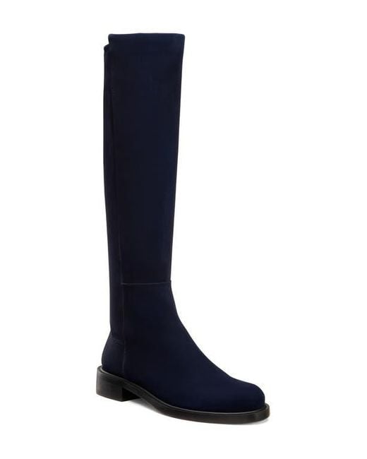 Stuart Weitzman Blue 5050 Gisele Knee High Boot