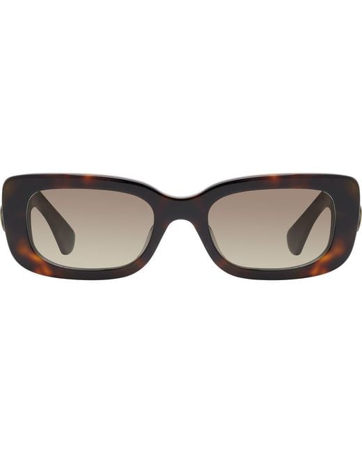Kurt Geiger Brown 52Mm Rectangular Sunglasses