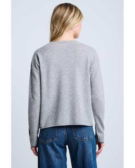 Lisa Todd Gray Hot For Dots Sweater
