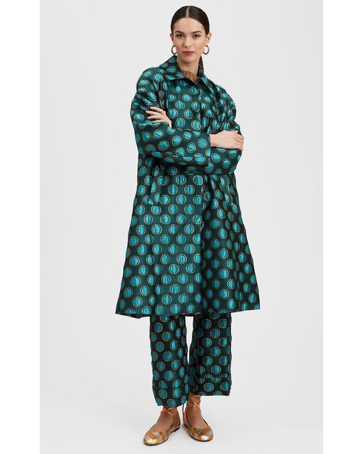 LaDoubleJ Green Boxy Coat