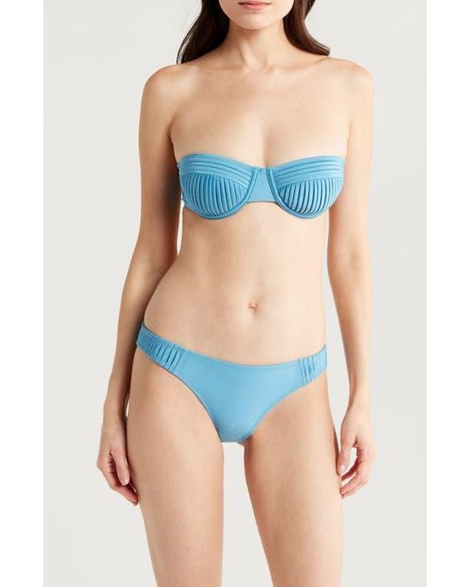 Solid & Striped Blue The Solene Bikini Bottoms