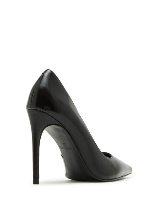Steve Madden Black Noir Pointed Toe Pump