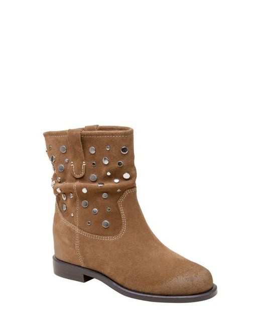 Linea Paolo Brown Terry Studded Slouchy Bootie