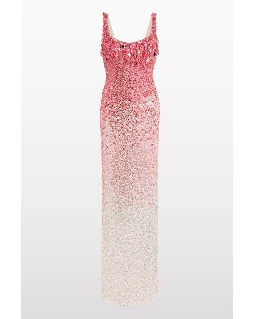 jenny packham ombre sequin dress Jenny Packham x @netaporter exclusive. Featuring Lior in ombr pink. # jennypackham #netaporter #party #dress