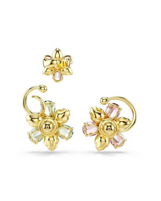 Swarovski White Idyllia Studs & Ear Cuff Set