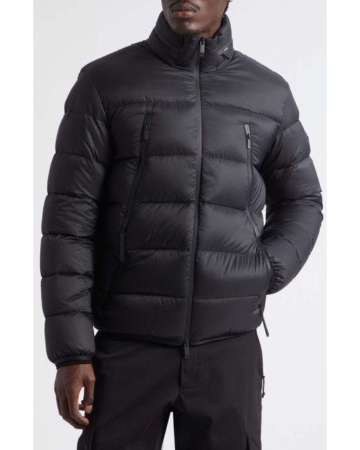 Moncler Black Dalaven Down Puffer Jacket for men
