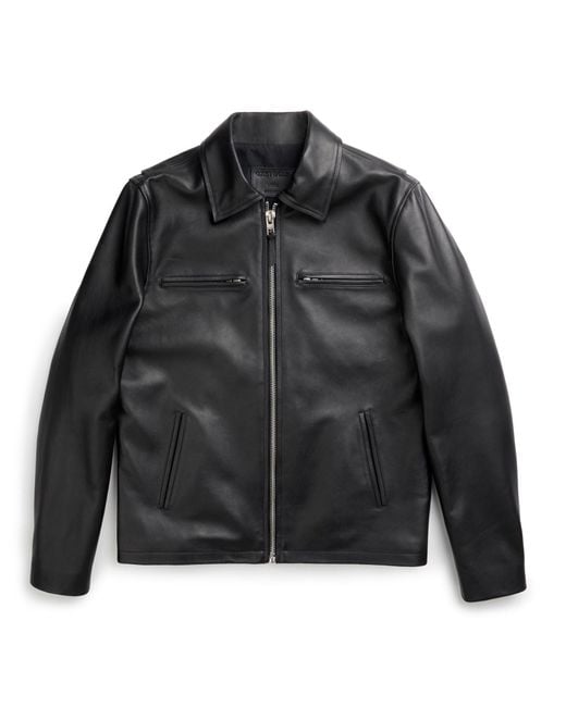Last Wolf Black Rainer Moto Jacket for men